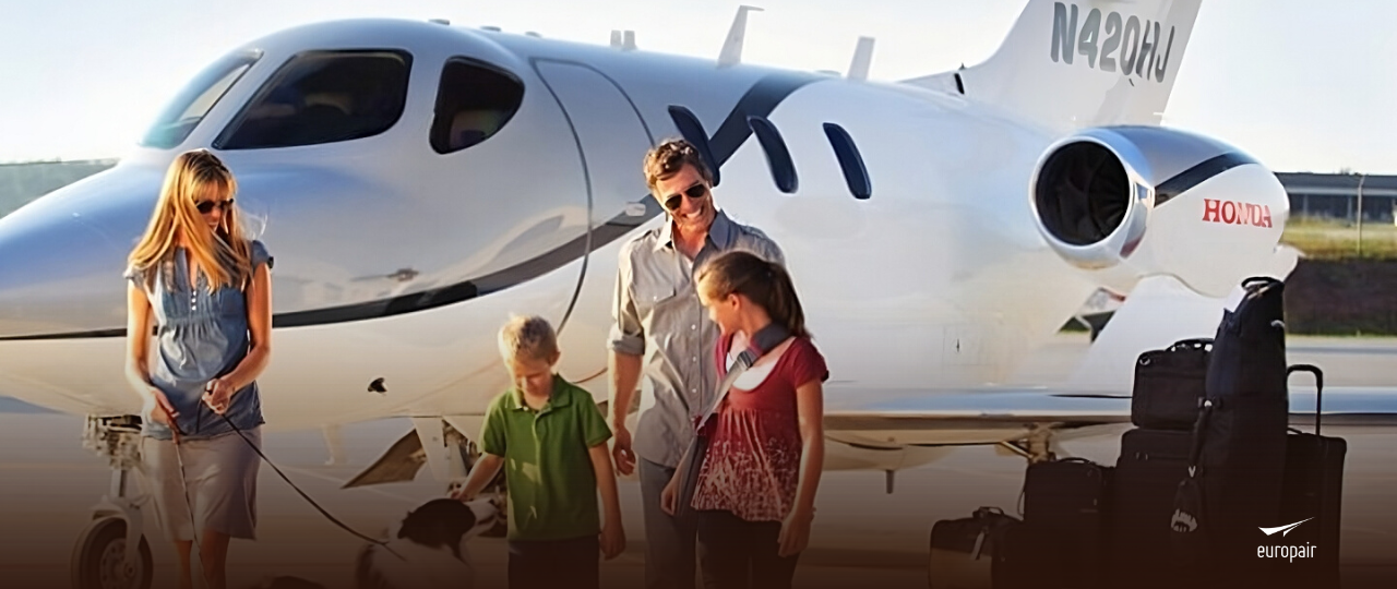 10 reasons to fly as a family with a private plane